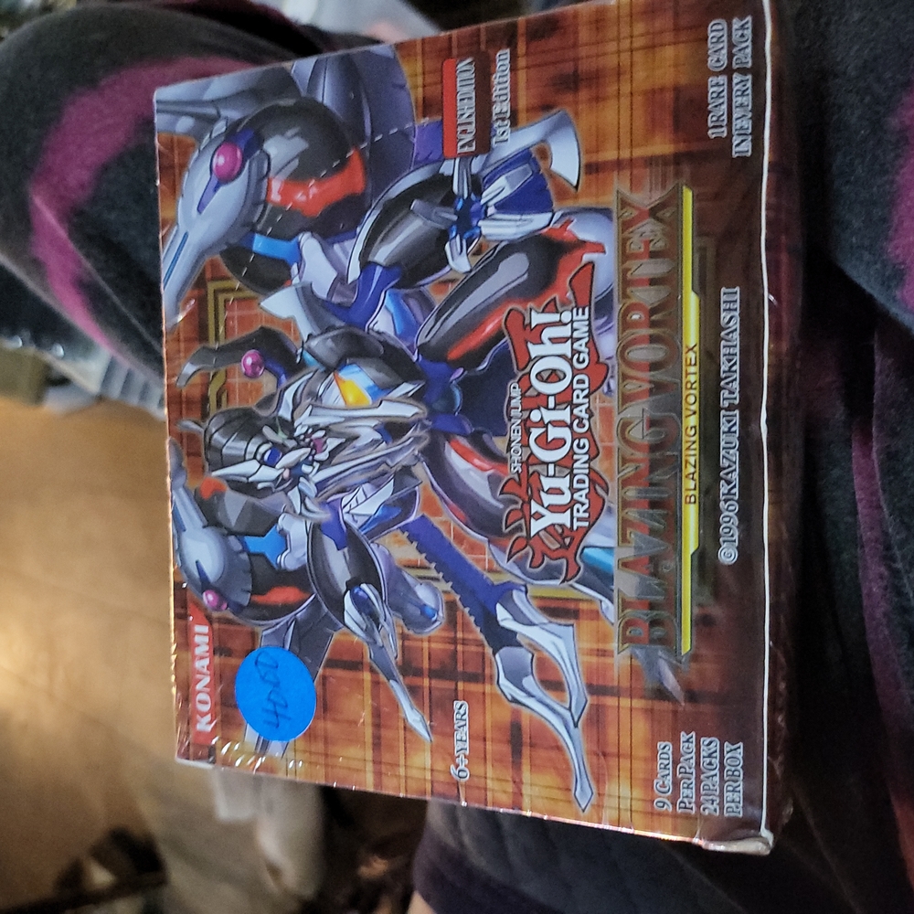 Yu-Gi-Oh cards.